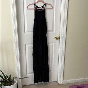 Elegant Black Summer Dress